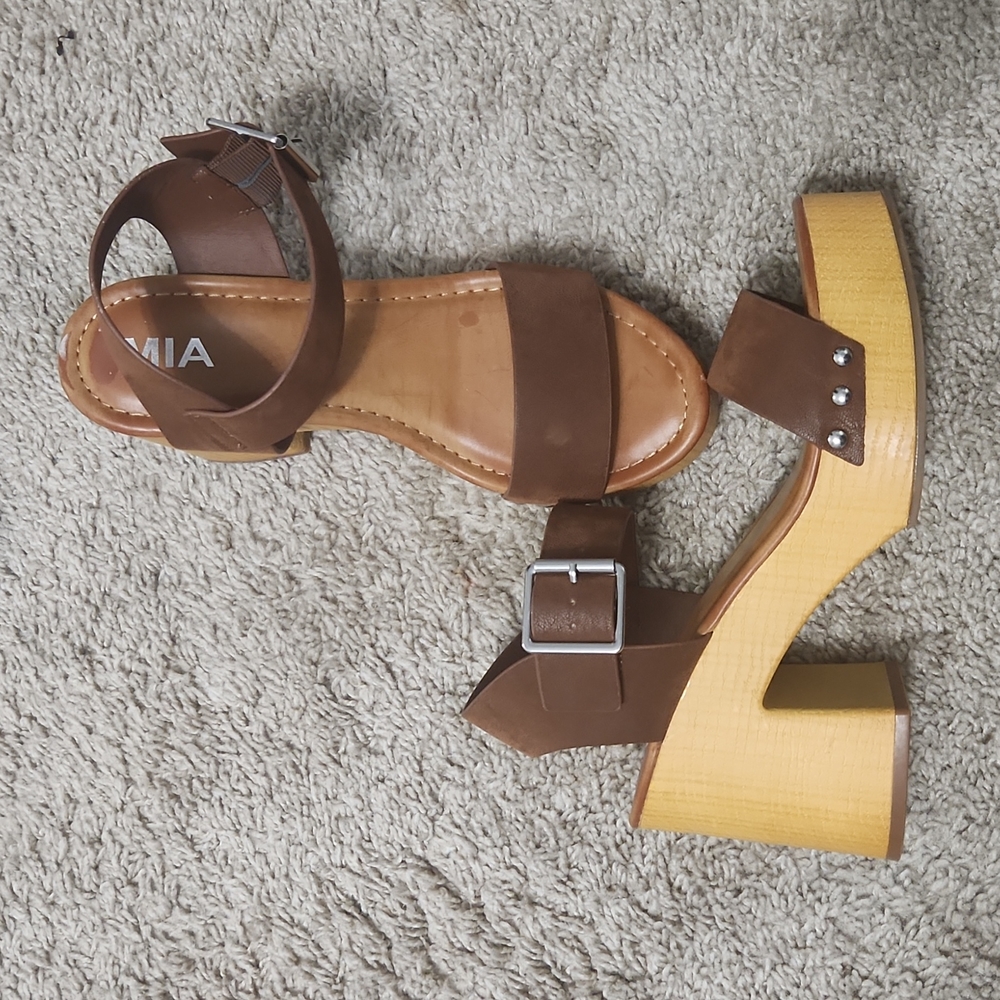 Platform Chunky Heels